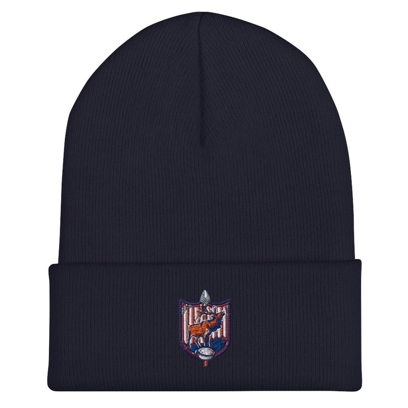 Courtney RFC Cuffed Beanie Navy