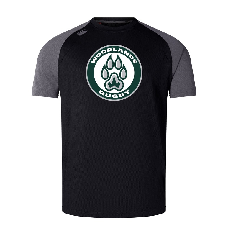 Woodlands Youth Elite Training Tee by Canterbury XS Black