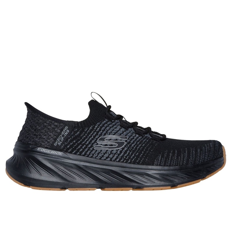 Skechers Mens Edgeride Runners 10 (45) Black