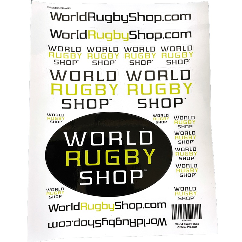World Rugby Shop Sticker Sheet – 19 Stickers
