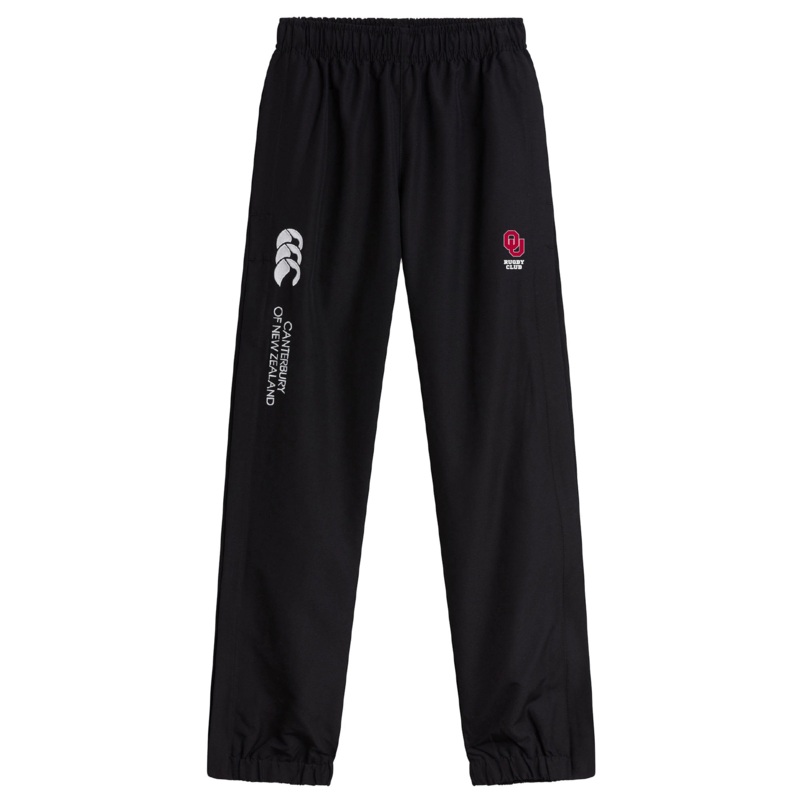 University of Oklahoma Women Cuffed Hem Stadium Pant by Canterbury Y4 Black