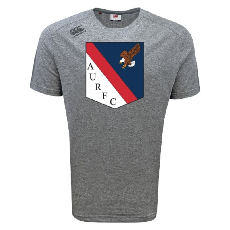 American University Tempo Vapodri T-Shirt by Canterbury XS Grey
