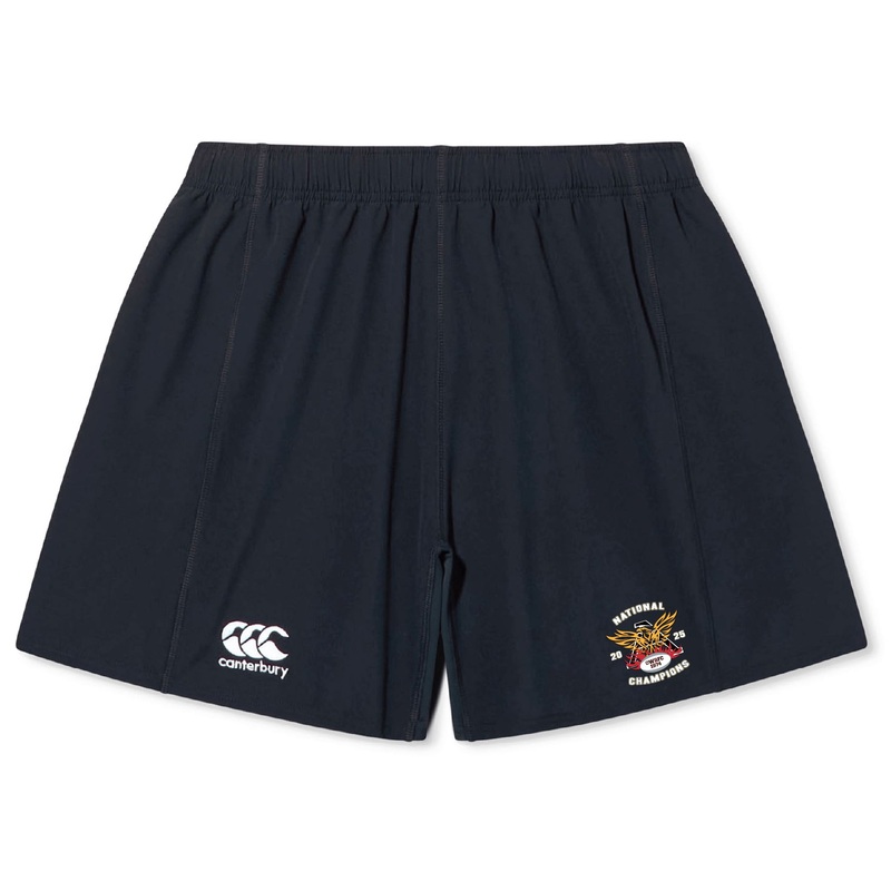 Atlanta Old White Rugby Champs Yokohama Short by Canterbury XS Black