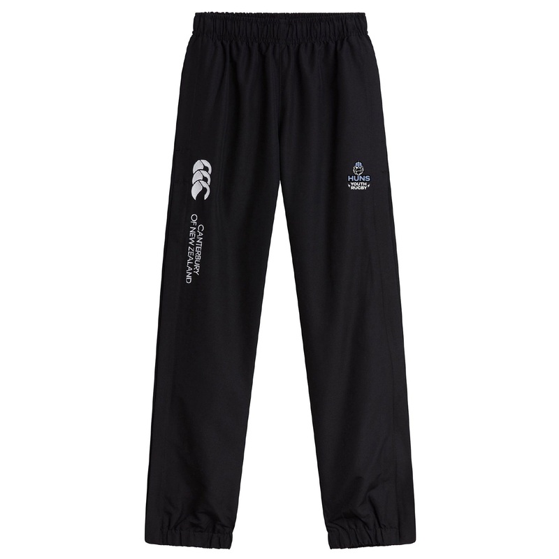 Austin Huns Youth Rugby Cuffed Hem Stadium Pant by Canterbury Y4 Black