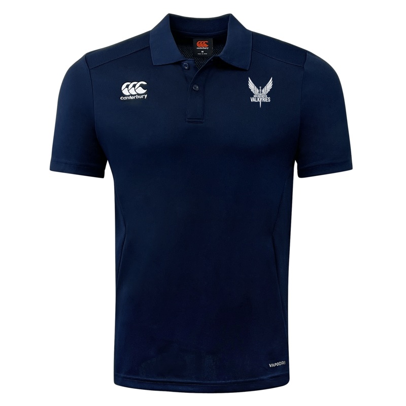 Brunswick Valkyries Canterbury Club Dry Polo XS Navy
