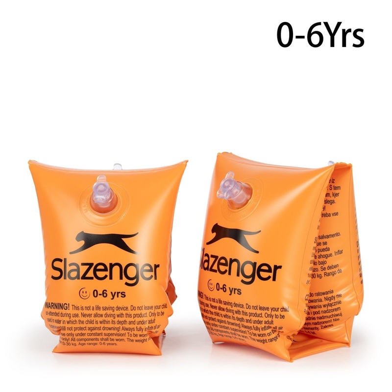 Slazenger Swim Armbands 6-12 Years Orange