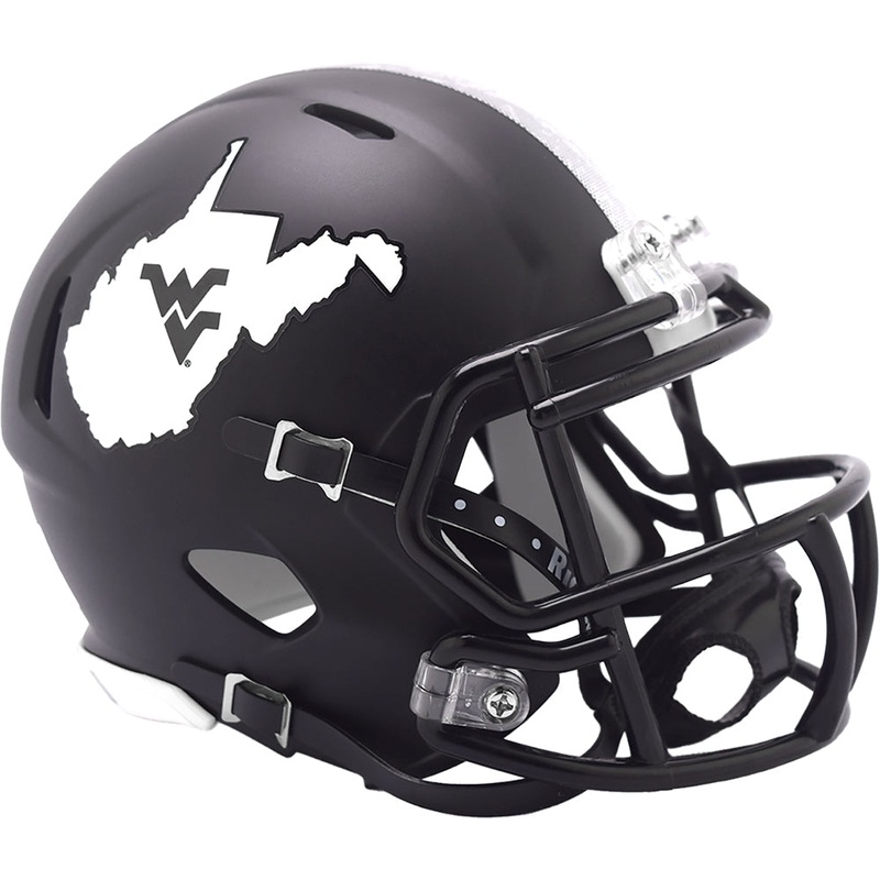 West Virginia Mountaineers Mini Speed Helmet – Coal Rush