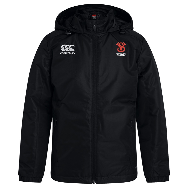 Silicon Valley Club Vaposhield Stadium Jacket by Canterbury S Black