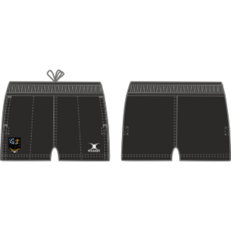 Ysgol Penrhyn Dewi Adult’s Black Shorts Unisex 2XS