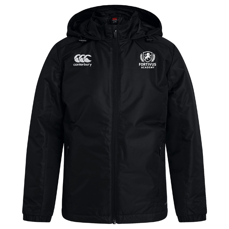 Fortivus Academy Club Vaposhield Stadium Jacket by Canterbury S Black