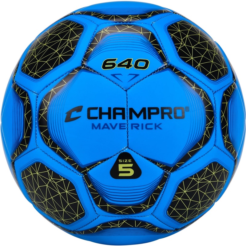 Champro Maverick Soccer Ball OPTIC BLUE SZ 3