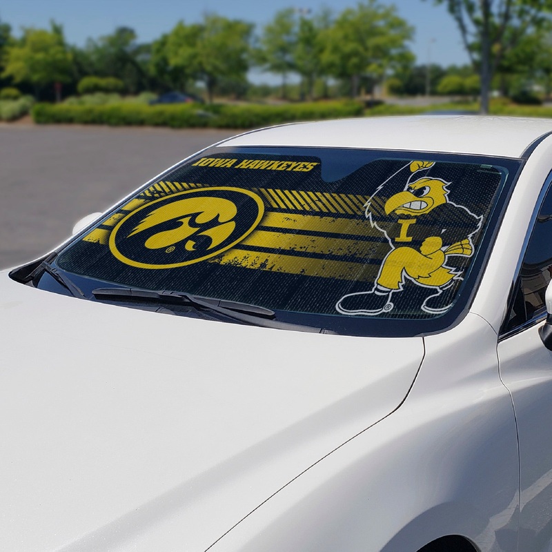 Fanmats Iowa Hawkeyes Windshield Sun Shade