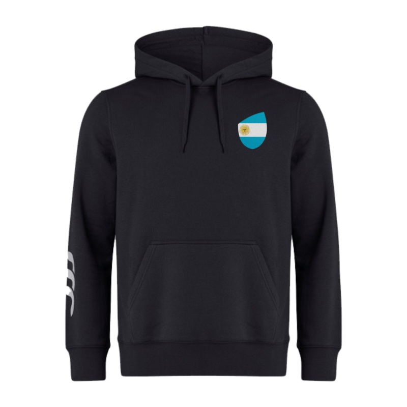 Argentina Shield Club Hoodie S Black