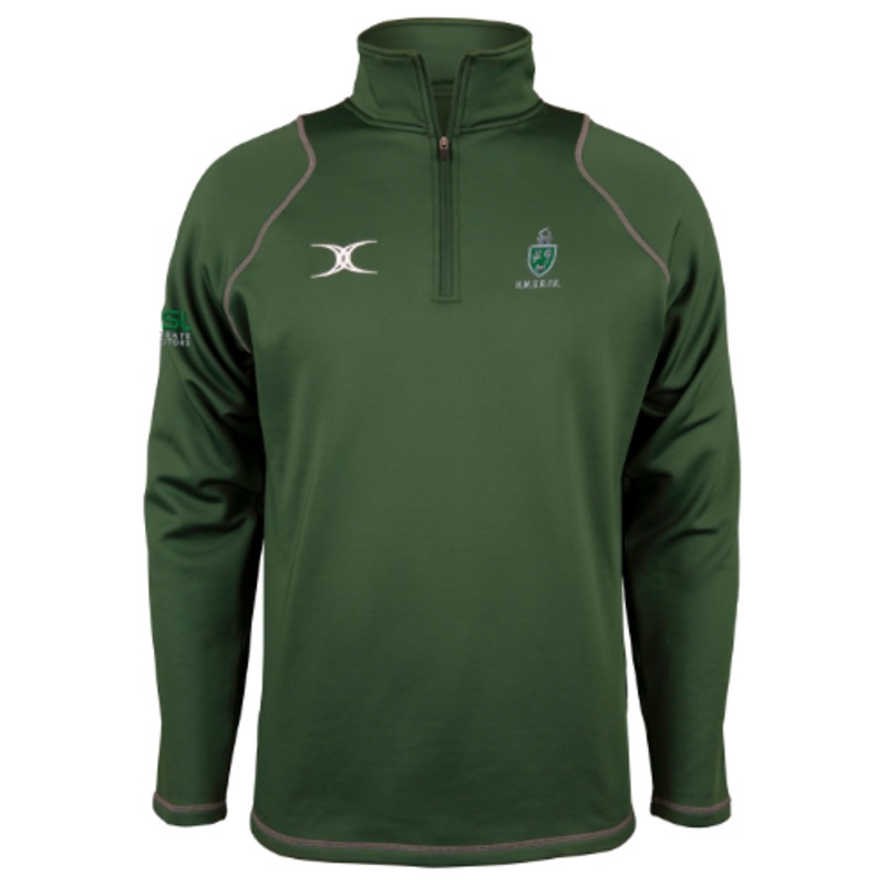 North Midlands Rugby Referees Child’s Green Quest 1/4 Zip Fleece 5 to 6 Yrs