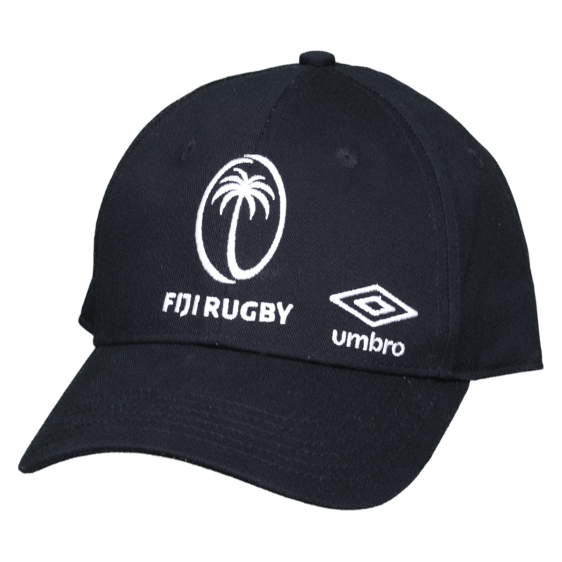 Umbro Fiji Rugby Supporter Cap – Black Black OSFA