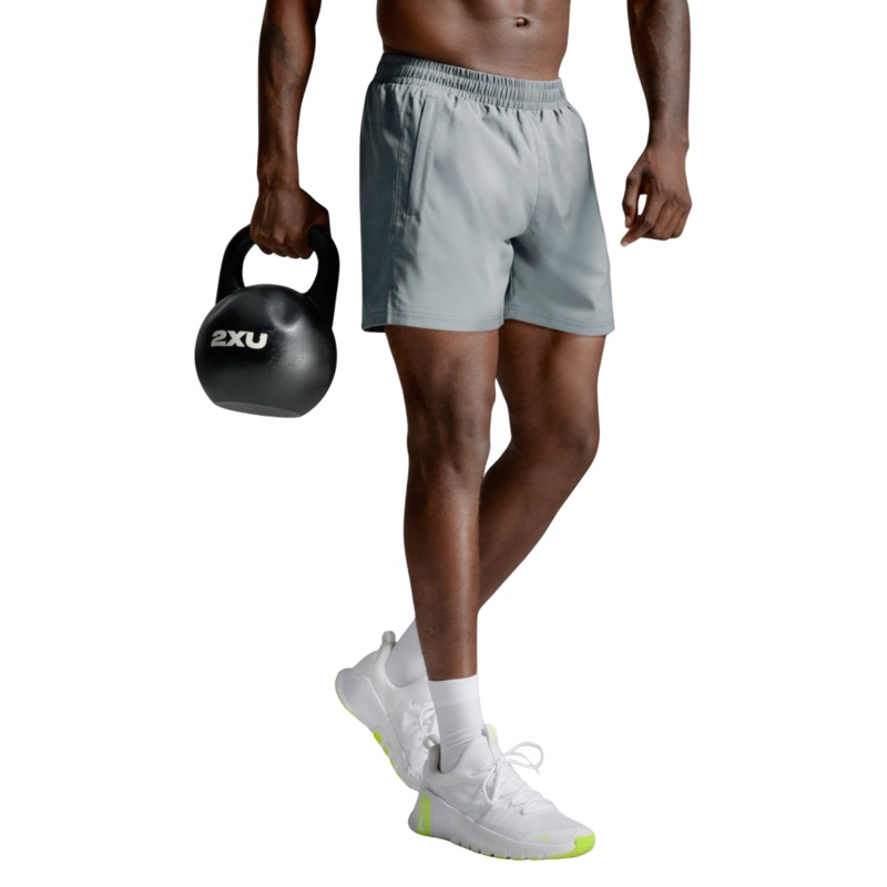 2XU Motion 5 Inch Mens Shorts Turbulence/Turbulence XS