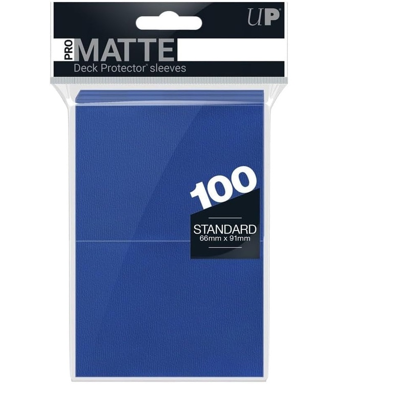 100ct Pro-Matte Blue Standard Deck Protectors