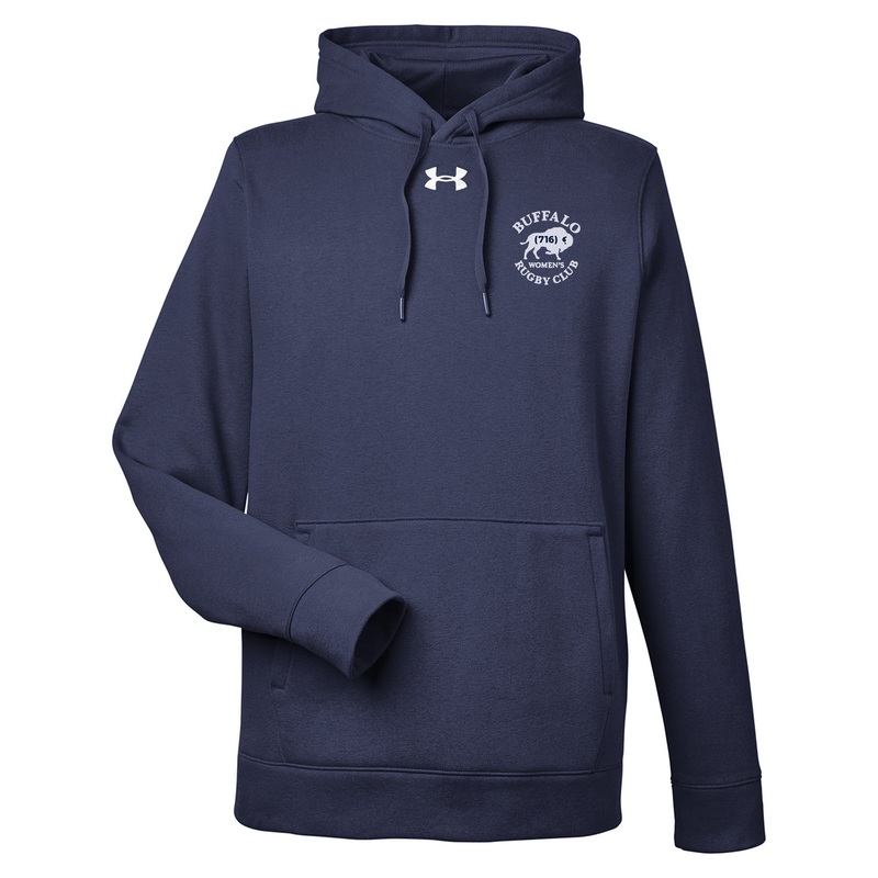 Buffalo WRC UA Hustle Hoodie Midnight Navy Small