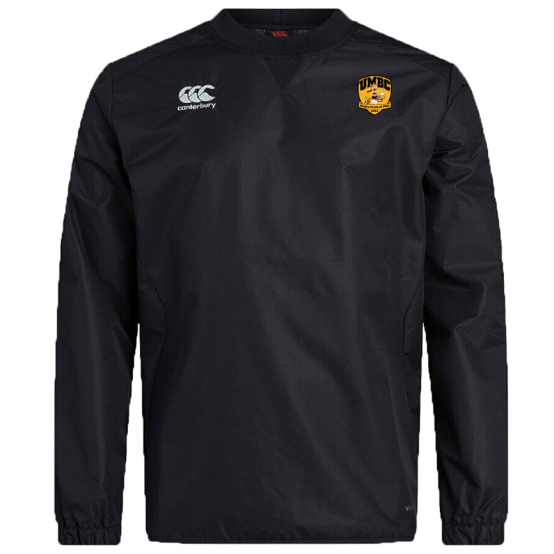 University of Maryland Baltimore County Rugby Club Vaposhield Contact Top by Canterbury XS Black