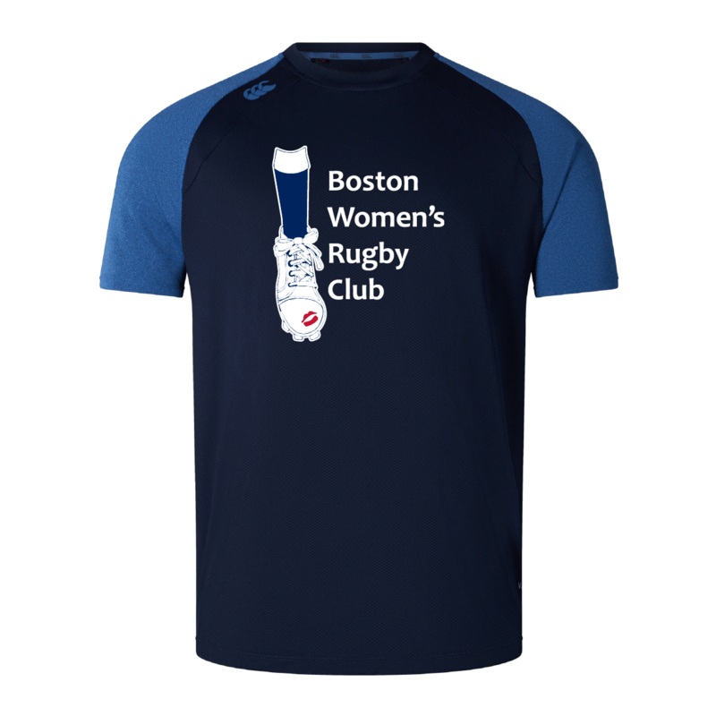 Boston Women’s RFC Elite Training Tee by Canterbury XS Navy