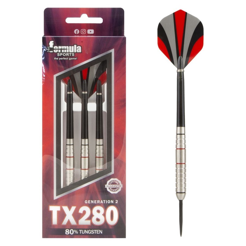 Formula TX280 Gen II 80% Tungsten Darts NA 18