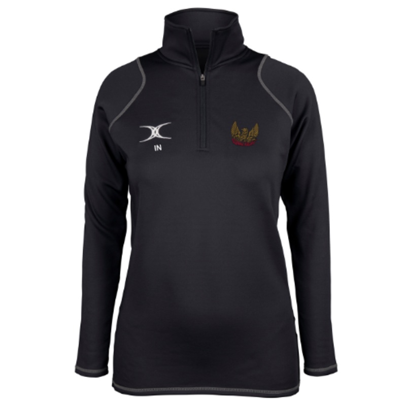 North Dorset RFC Adult’s Black Quest Ladies 1/4 Zip Fleece 8