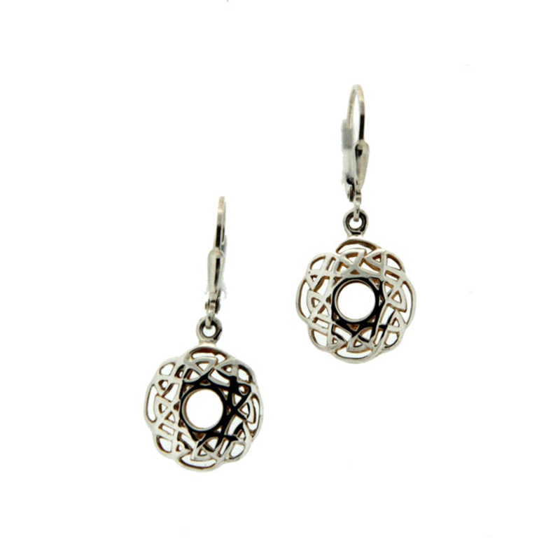 Women’s Window To The Soul Scalloped Earrings