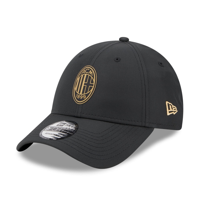 AC Milan Essential Gold Logo 9Forty Adults – Black