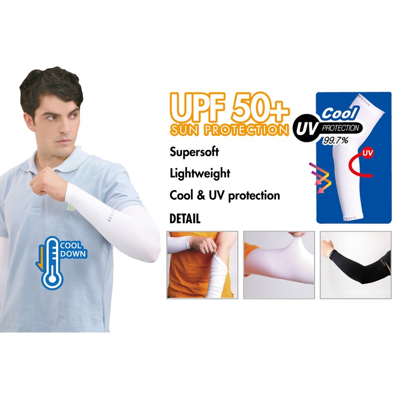 Arm Sleeves – Tube Nine Coolet by N-Rit – Black