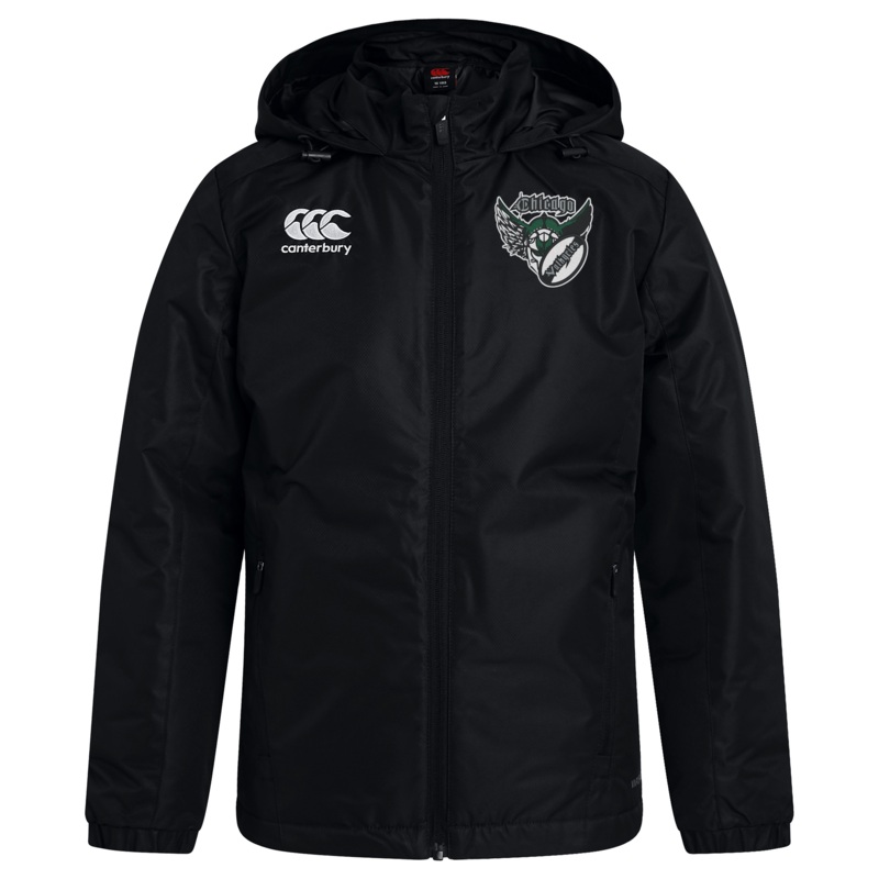 Chicago Valkyries Club Vaposhield Stadium Jacket by Canterbury S Black