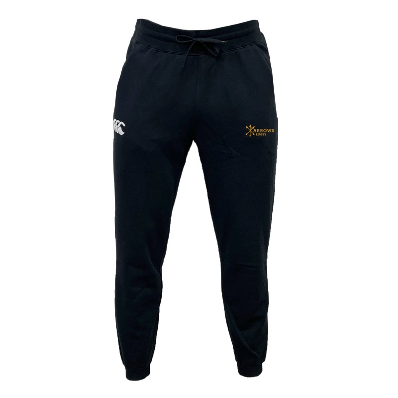 Arrows Rugby Club Leisure Sweatpant by Canterbury XS Black