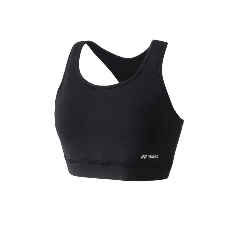 Yonex 46045 Sports Bra (Black) Black S