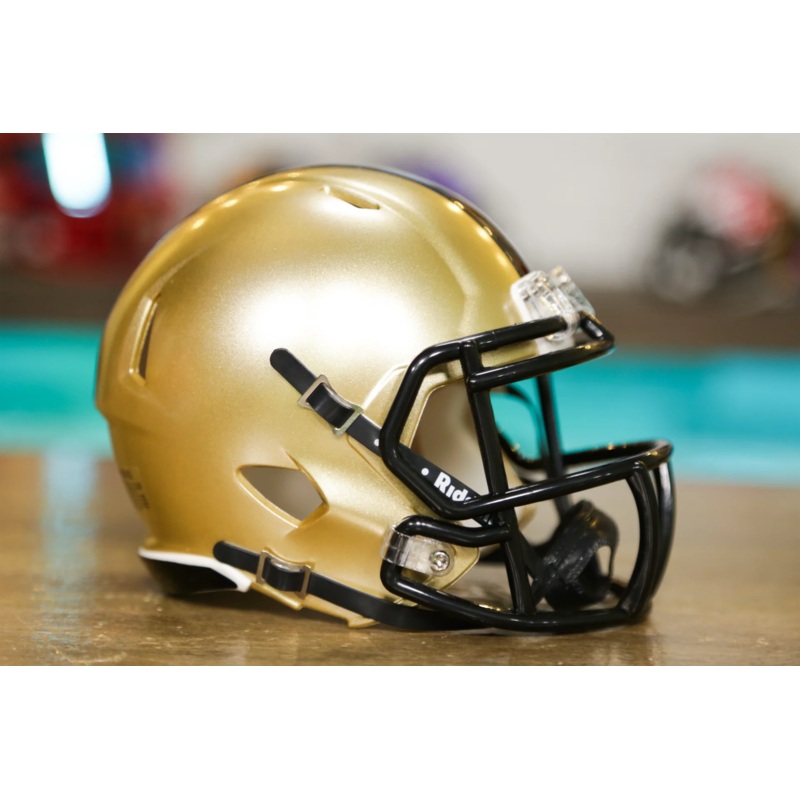 Army Black Knights Riddell Speed Mini Helmet – Gold