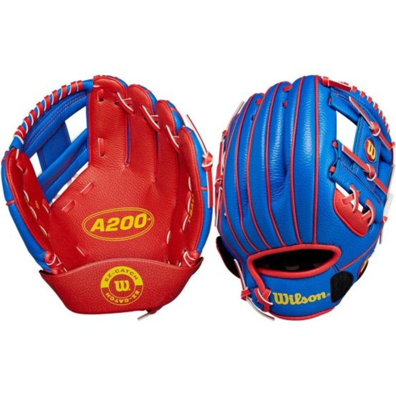 Wilson A200 EZ Catch 10 Youth Baseball Glove  – Right Hand Throw