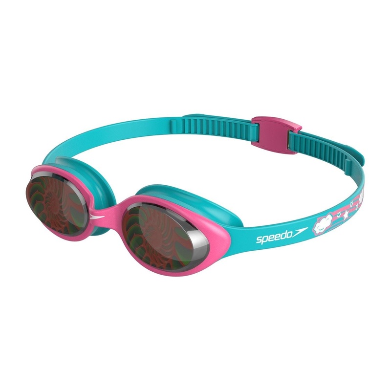 Speedo Illusion Goggles Juniors One Size Blue/Pink