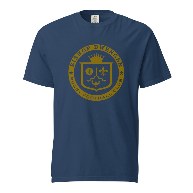 Bishop Dwenger RFC Garment Dyed T-Shirt True Navy S