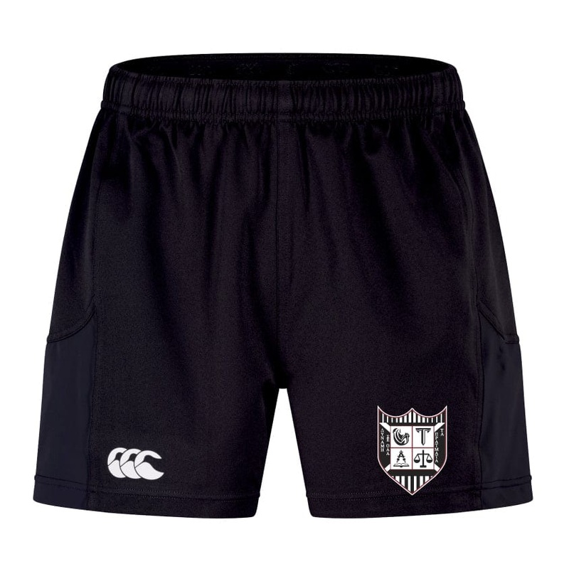 Troy University Rugby Advantage Short 2.0 by Canterbury 6 Black