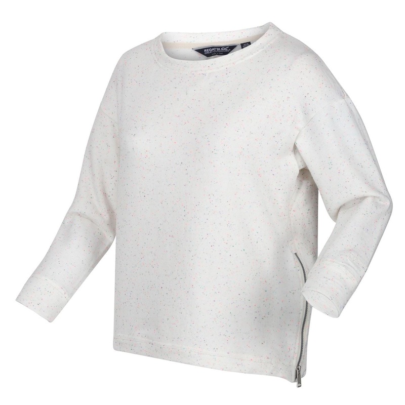 Regatta Crew Neck Relaxed Fit Sweatshirt 8 (XS) LtVanilFleck