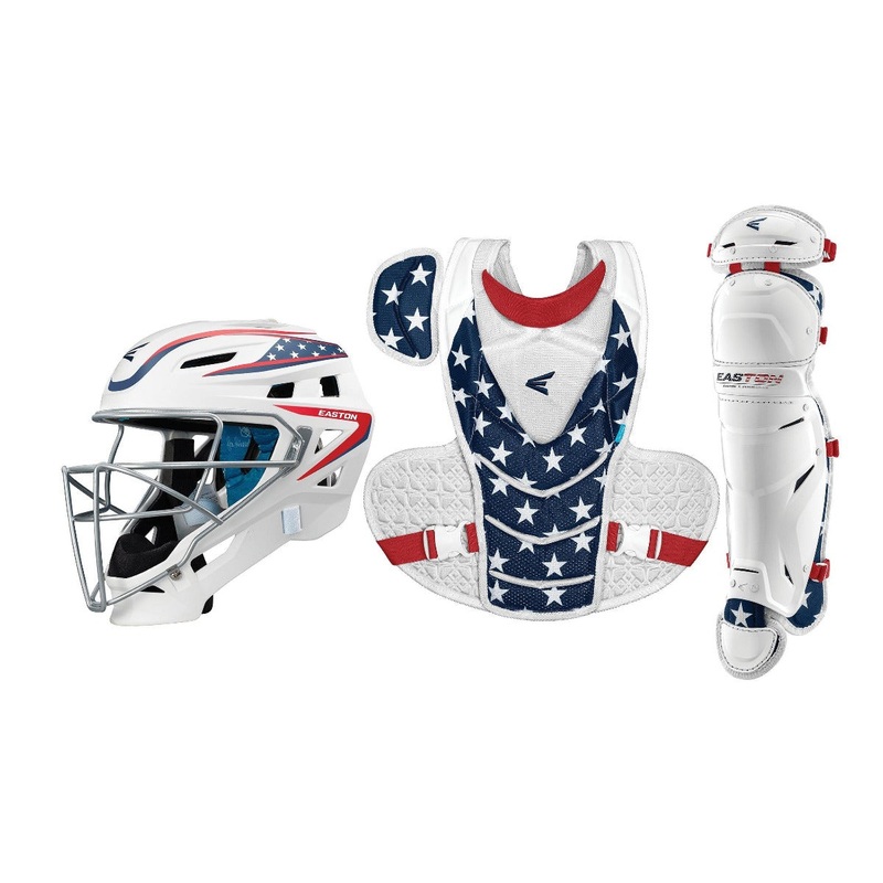Easton Jen Schro The Very Best Catchers Kit Stars & Stripes M