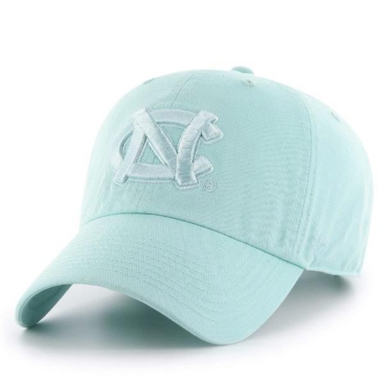 ’47 Brand North Carolina Tarheels Logo Clean Up Hat Tiffany Blue