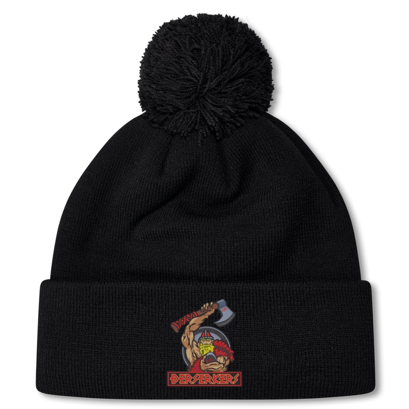 Berserkers Pom Pom Beanie by Canterbury OS Black