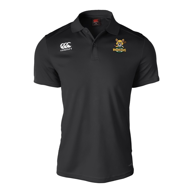 Whamsters CCC Dry Polo – Adult Black X-Small