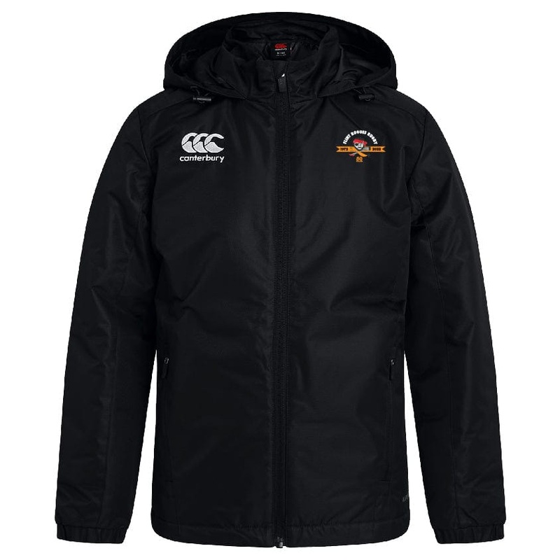 Flint Rogues Club Vaposhield Stadium Jacket by Canterbury S Black