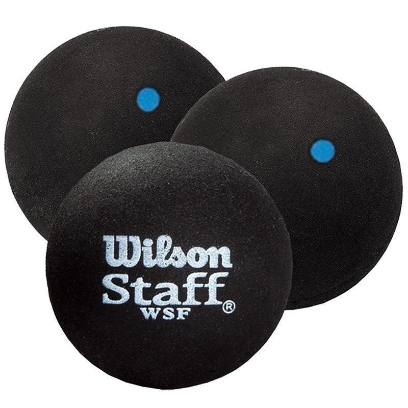 Wilson Staff Blue Dot Squash Balls