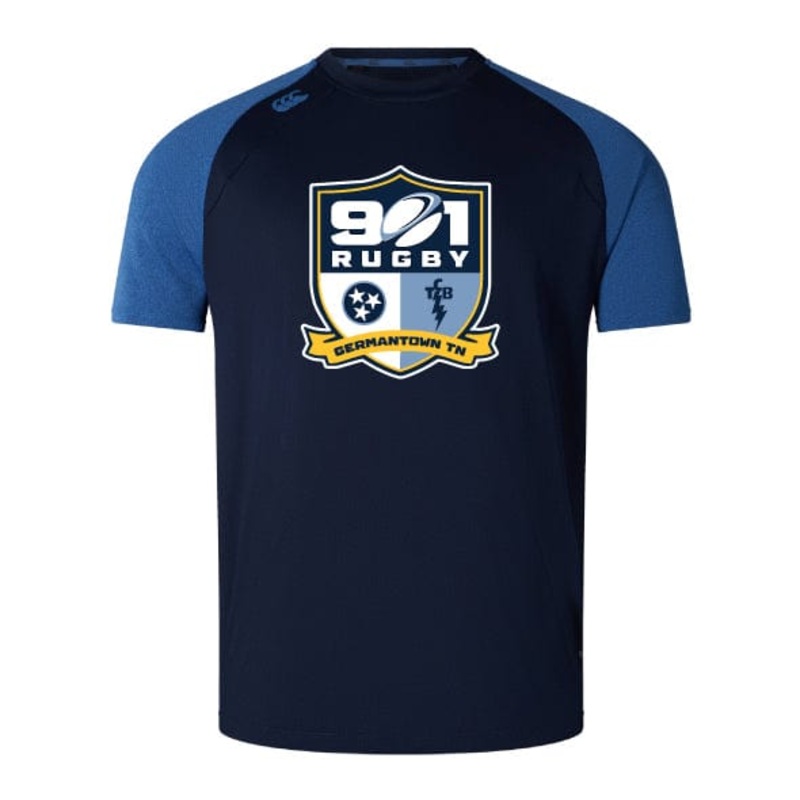 901 Rugby Elite Training Tee by Canterbury XS Navy