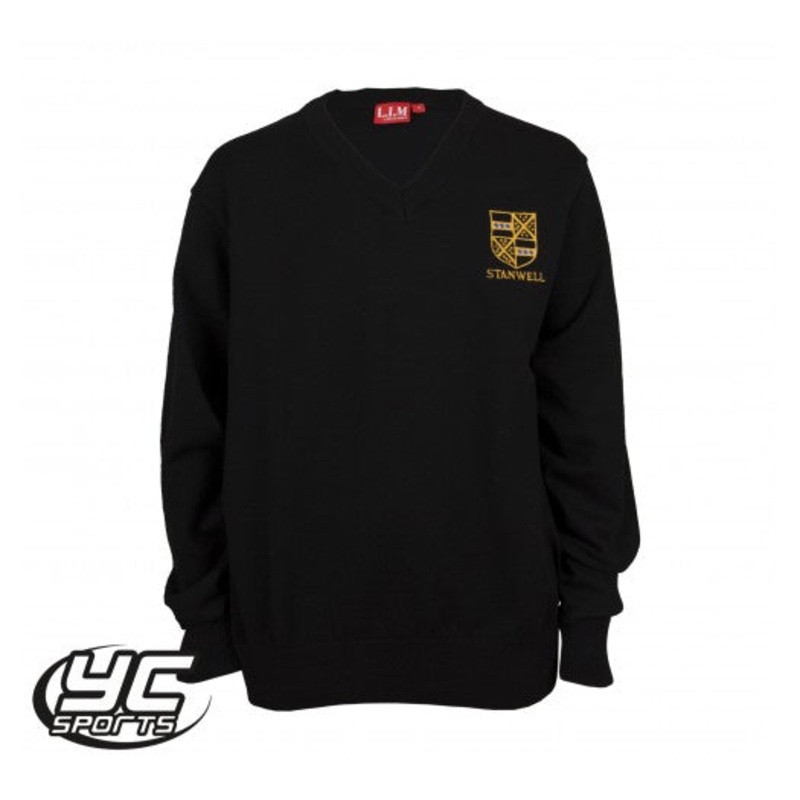 Stanwell Regular Fit Jumper (Whilst Stocks Last) 7/8 BLACK