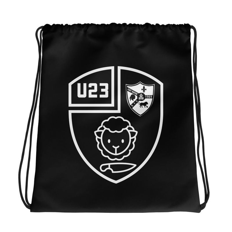Black & Blue U23 Drawstring Bag