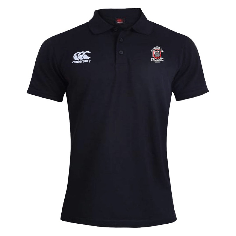 Crescent City Rougaroux Waimak Polo by Canterbury XS Black