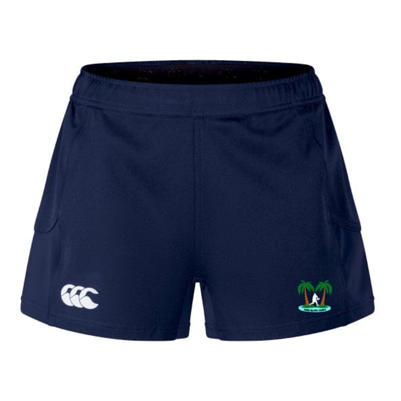 Twin Island Rugby Women’s Advantage Short 2.0 by Canterbury 6 Black