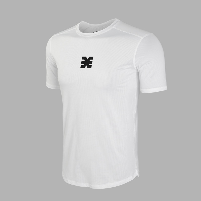 White BodyContour Crew T-Shirt S White